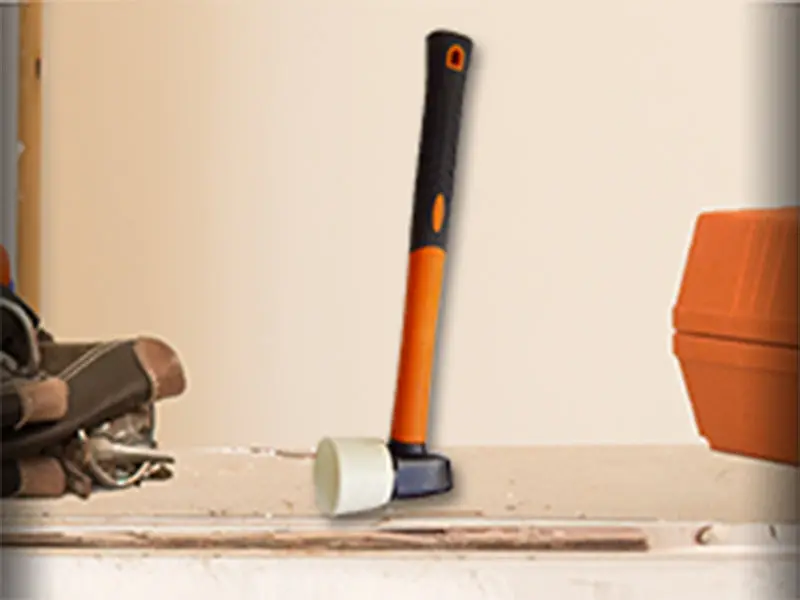 Soft-Face Rubber Mallet For Delicate Striking Applications 1