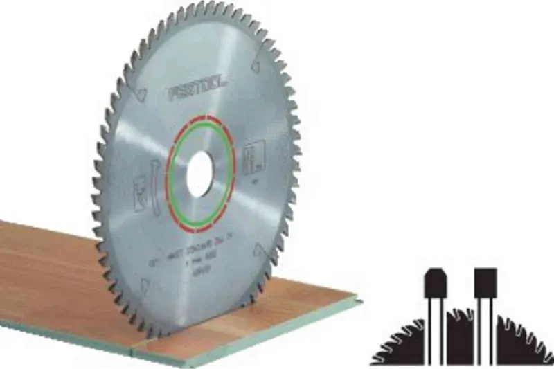 Solid Surface Cutting Blade: 160Mm Diameter, 2.2Mm Kerf, 20Mm Arbor, 48-Tooth – Tf48 Series (496309) 1