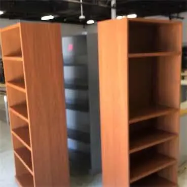 Solid Wood Bookshelf – Premium Finish 1