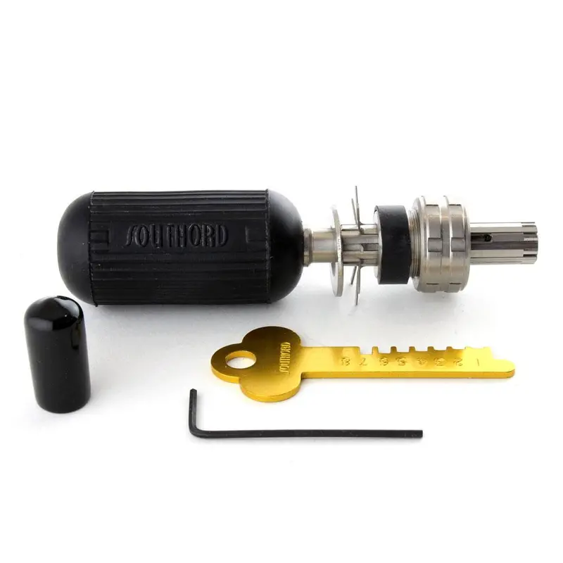 Southord 8-Pin Tubular Lock Pick Kit With Integrated Decoder Function 1