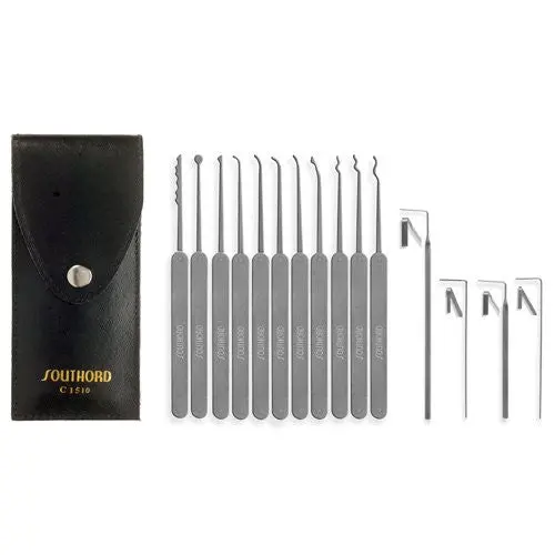 Southord Slimline C1510 – 15-Piece Compact Lock Pick Set 1