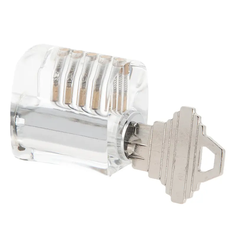 Sparrows Clear Acrylic Transparent Practice Lock 1