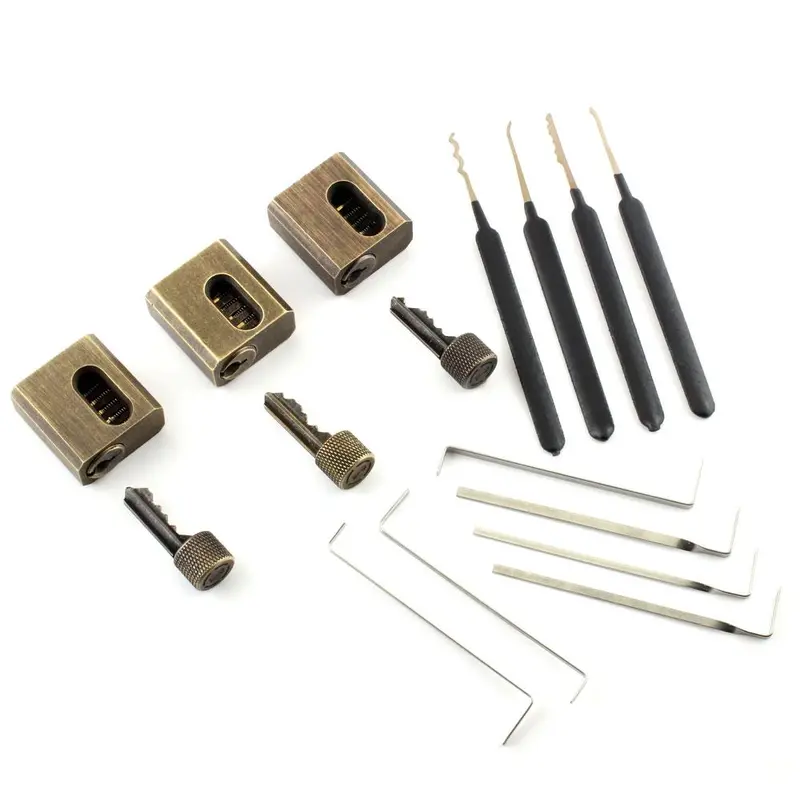 Sparrows Night-School Beginner Lock Picking Training Set With Carrying Case 1