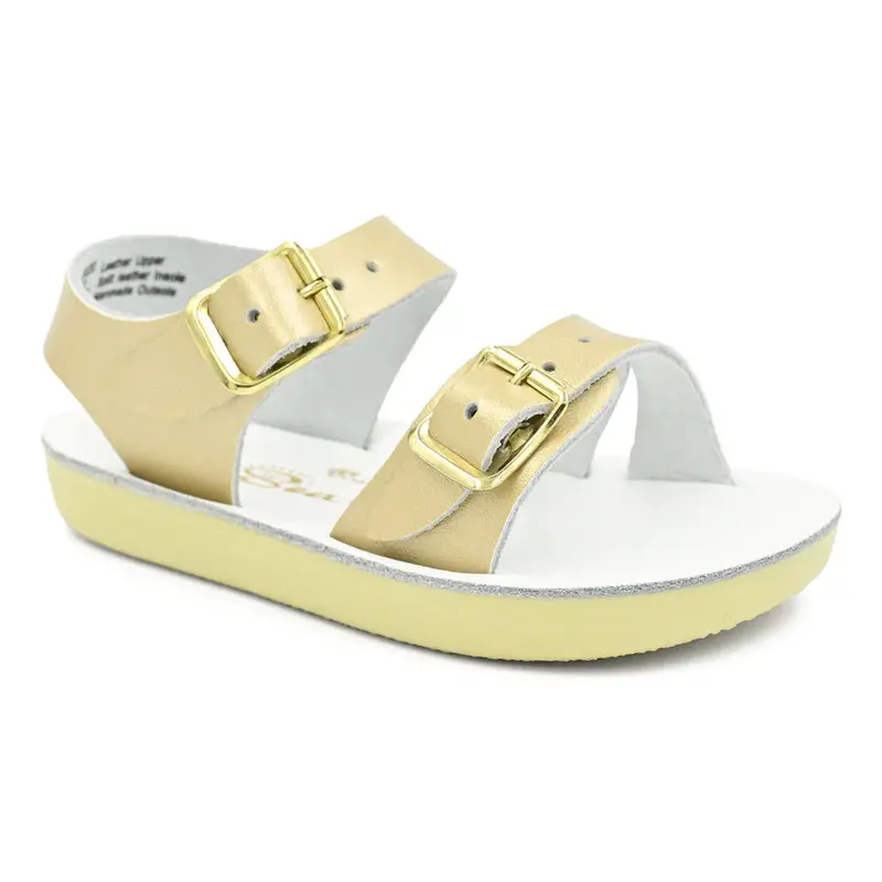 Sun-San Sea Wee Sandals In Metallic Gold – Stylish Summer Sandals For Children 1