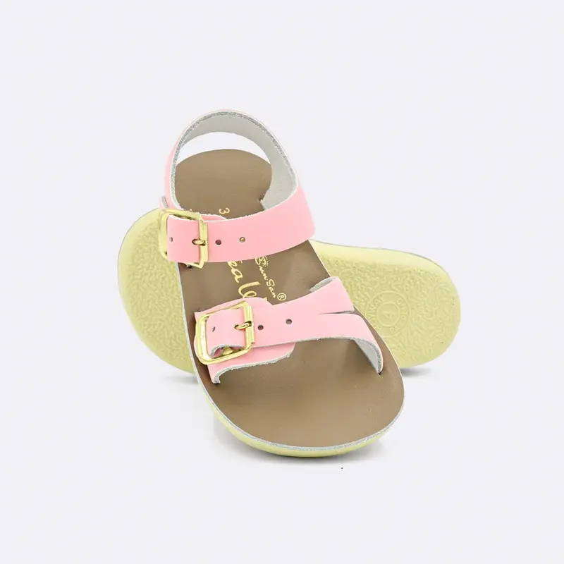 Sun-San Sea Wee Sandals In Pink – Lightweight Kids’ Water-Friendly Shoes 1