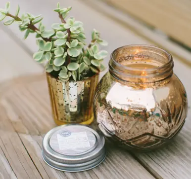 Sweet Grace Scented Candle No. 008 – Luxury Soy Wax Burn 1