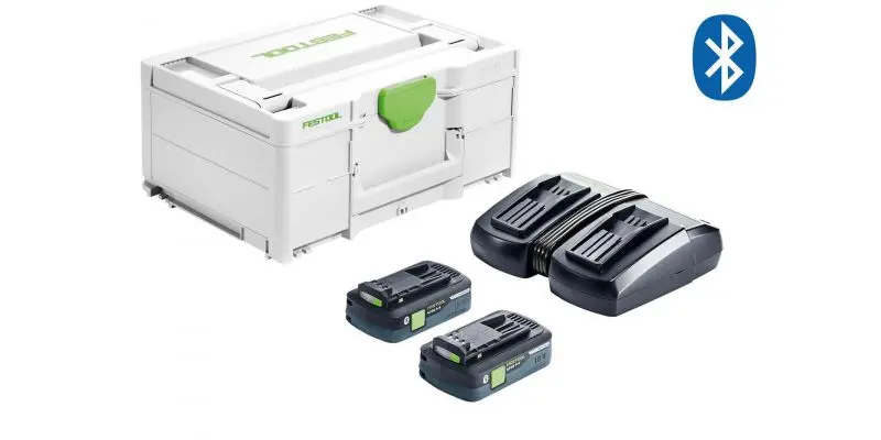 Sys 18V Energy Kit: Two 4.0Ah Tcl6 Duo Batteries In Systainer 1