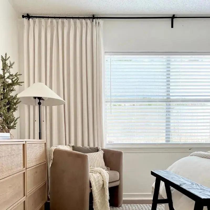 Tavis Premium Velvet Pleated Curtains 1