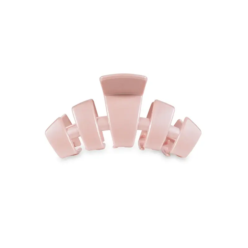 Teleties Tiny Hair Clip – Pearly Pink Classic Style 1