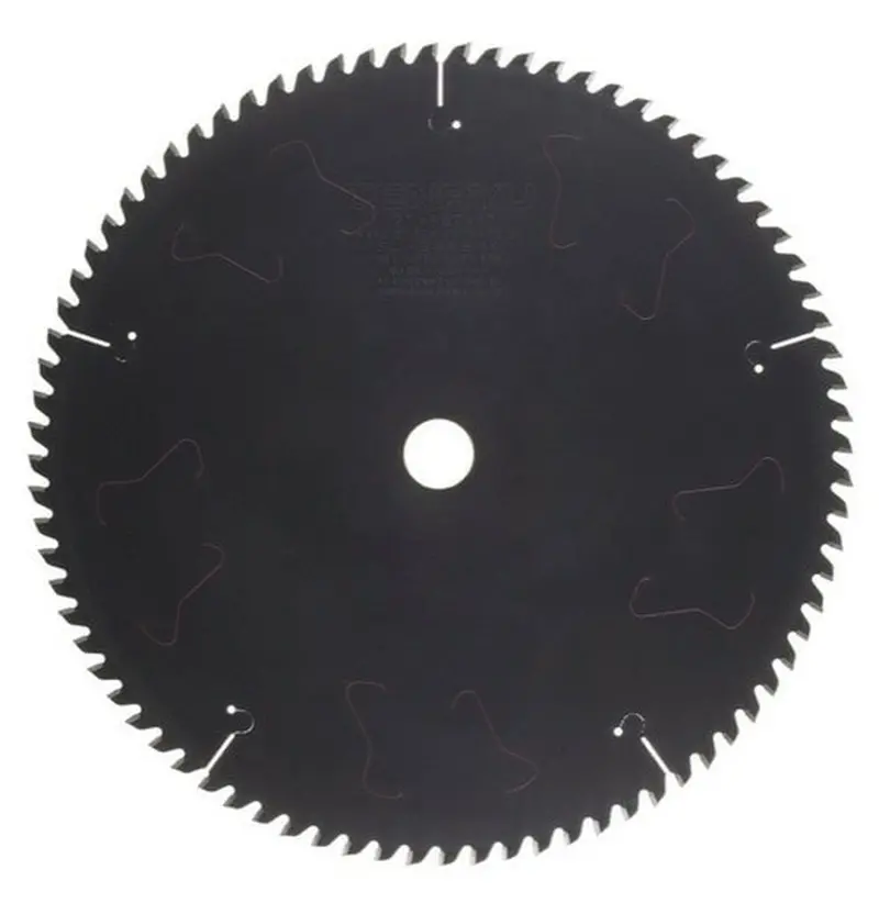 Tenryu Sl-30580C Silencer-Series 12" Circular Saw Blade, 80T, 1" Arbor 1