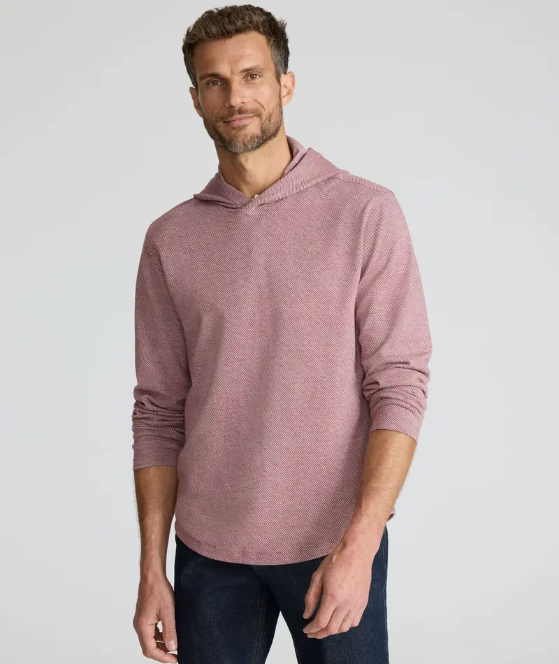 Textured Knit Hoodie – Elevated Lounge Comfort 1