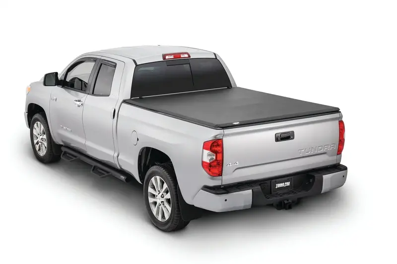 Tonno Pro Fold Hard Tonneau Cover With Utility Track Adapter Kit For 2004–2015 Nissan Titan (5'7") 1