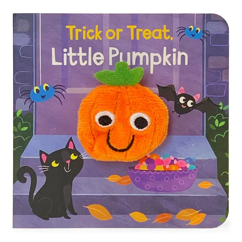 Trick-Or-Treat, Little Pumpkin: A Finger Puppet Board Book 1