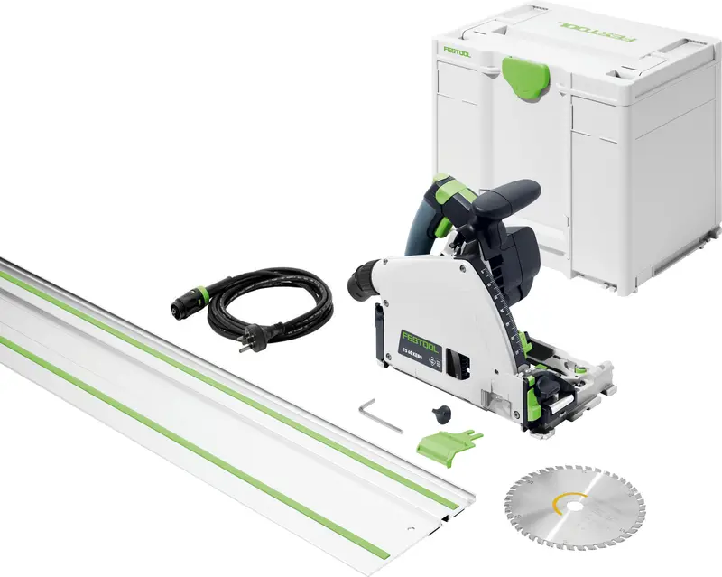 Ts 60K 168Mm Plunge Saw – Systainer With 1400Mm Alignment Rail 1