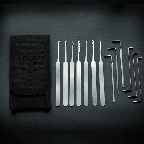 Tuxedo Royale Euro Cylinder Lockpick Set – 0.015" Precision Tools With Hard-Shell Case 1