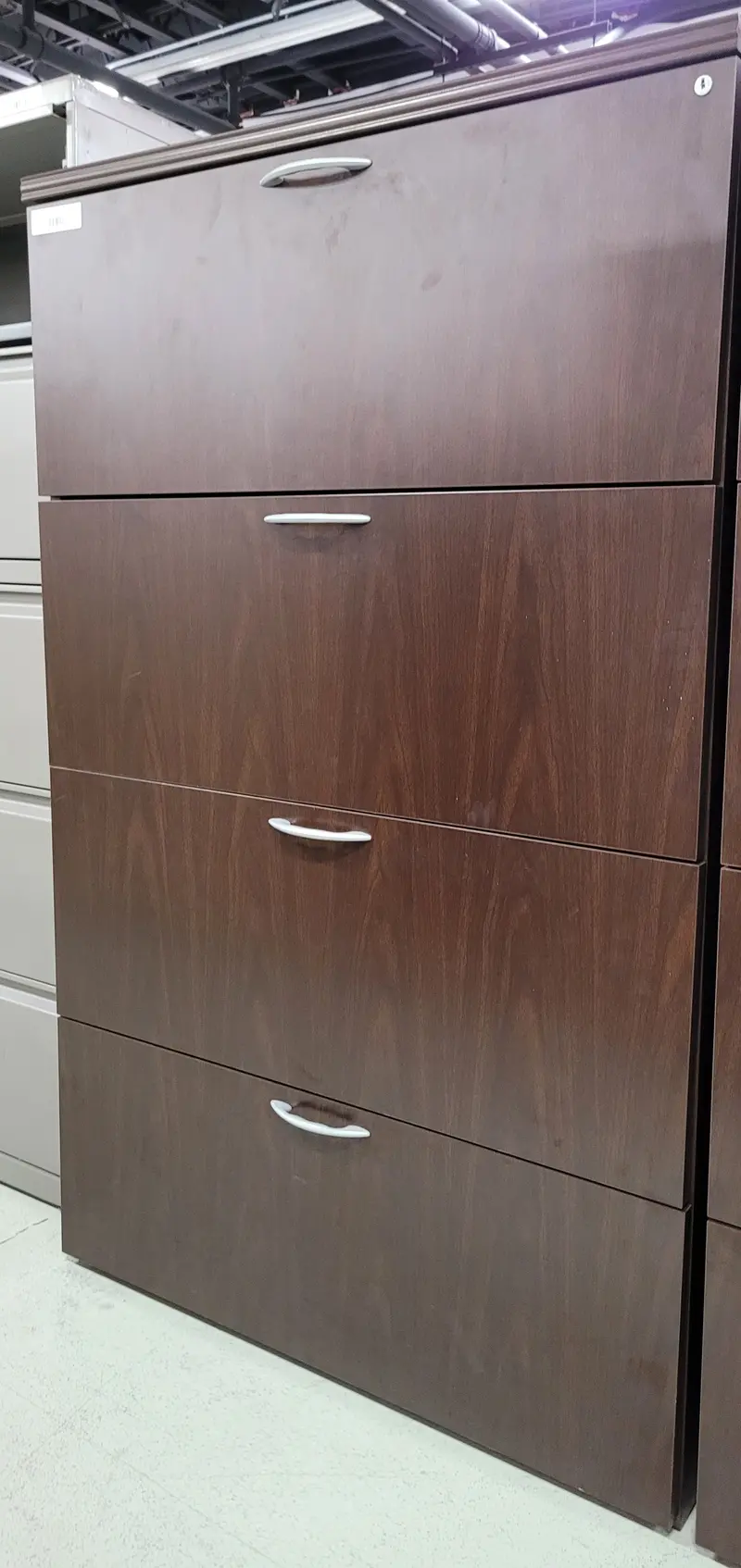Twilight Wood 4-Drawer Lateral File Cabinet With Locking Mechanism 1