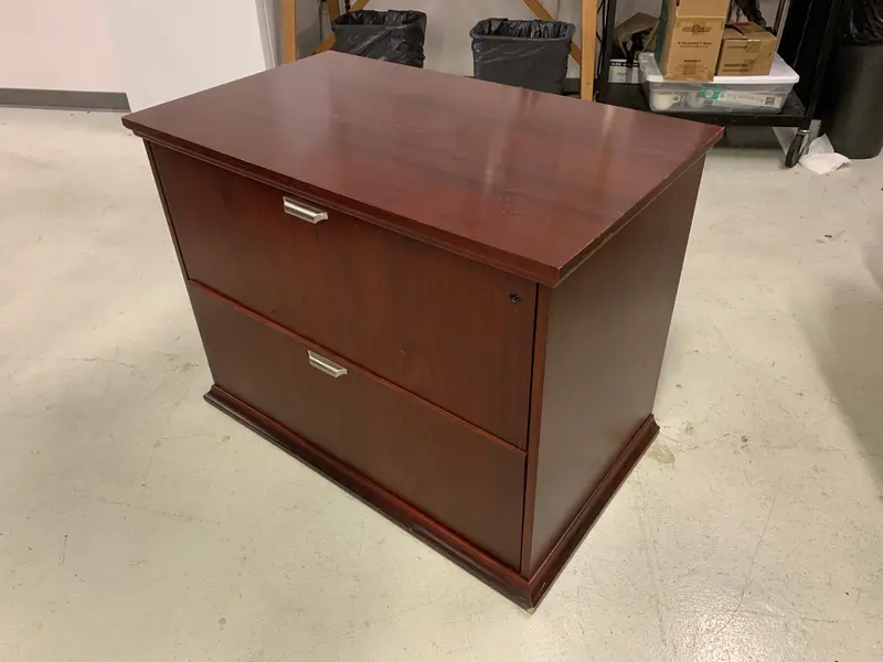 Two-Drawer Lateral File Cabinet – Standard Steel Design 1