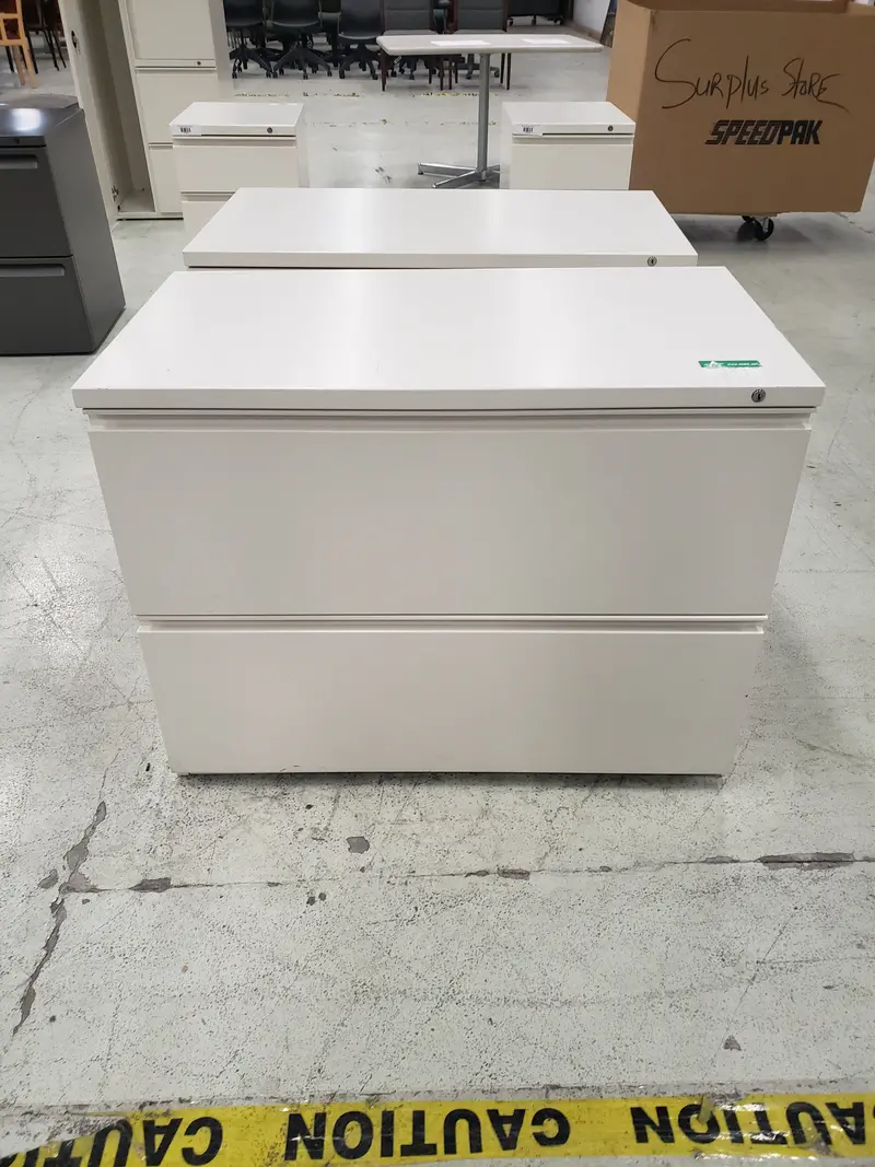 Two-Drawer Lateral File Cabinet – Steel Office Storage 1