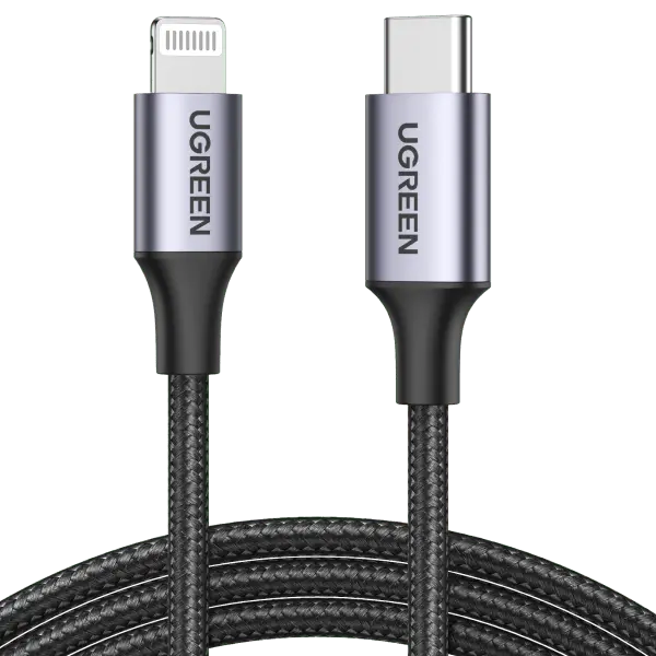 Ugreen 20W Usb-C To Lightning Charging Cable (1M) 1
