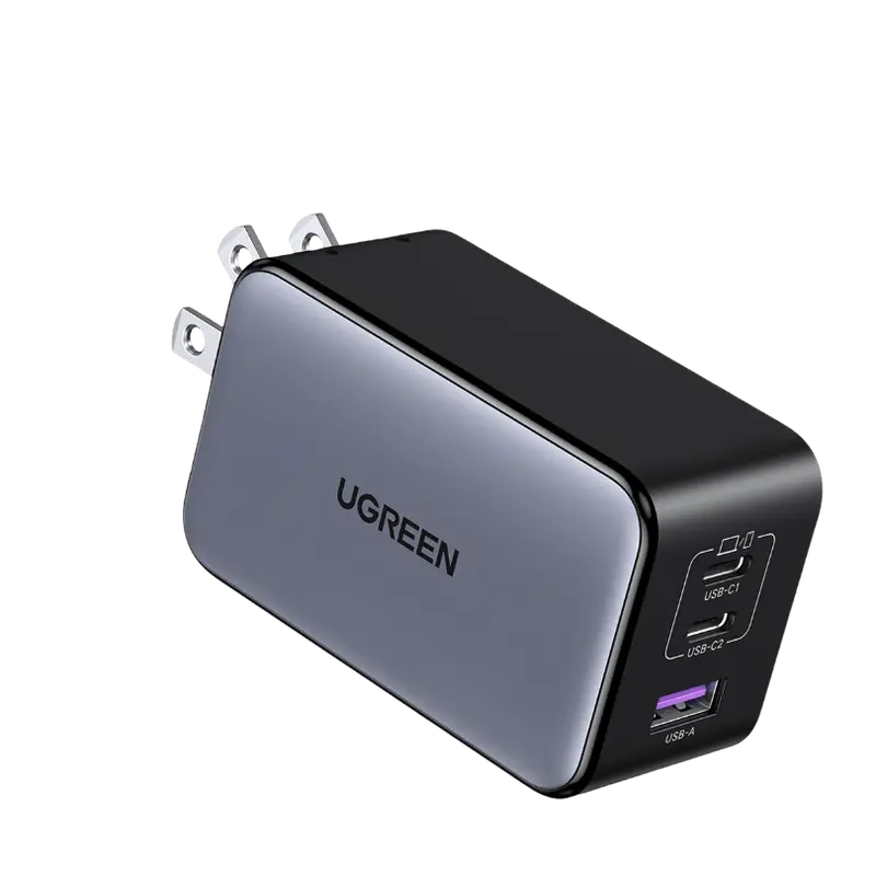 Ugreen Nexode 100W 3-Port Gan Charger — Space-Saving Desktop Fast Charging Solution 1