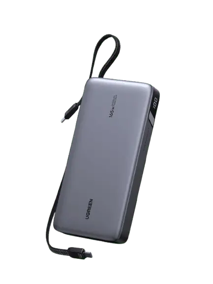 Ugreen Nexode 25,000Mah 165W Portable Power Bank With Integrated Cables 1