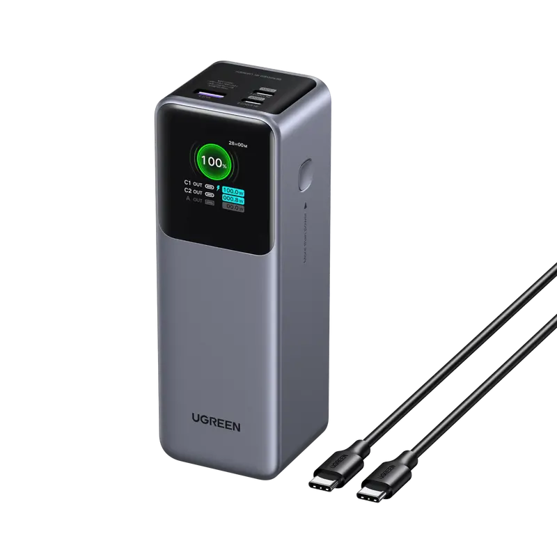Ugreen Nexode 25000Mah 200W Power Bank — High-Wattage Portable Battery With Precision Digital Display 1