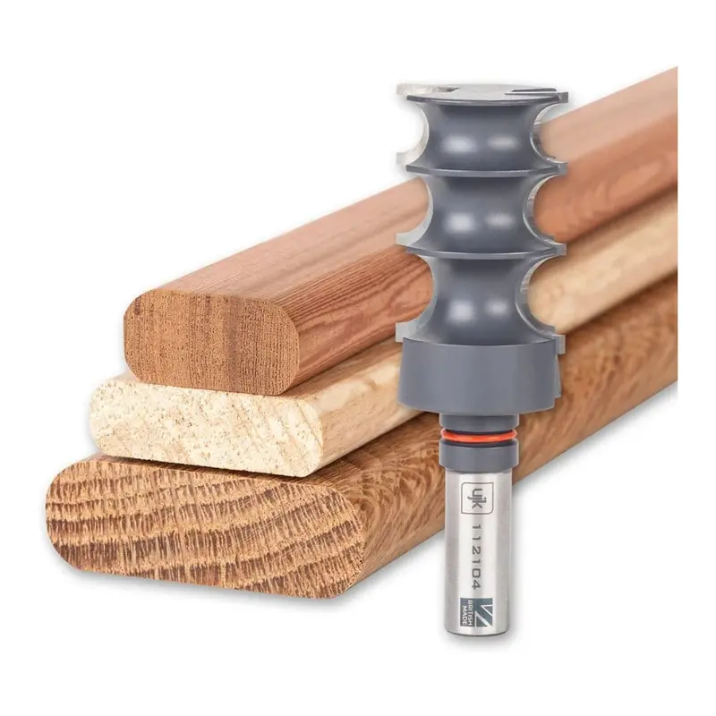 Ujk Tools Router Bit For 4–8Mm Loose Tenons (1/2" Shank) 1