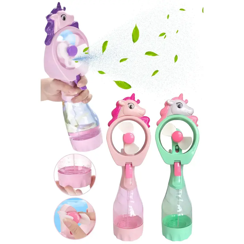 Unicorn Pony Electric Misting Fan With Spray Function 1