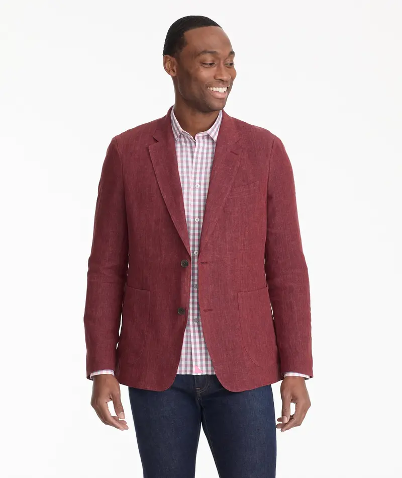 Unstructured Linen Crawford Sport Coat 1
