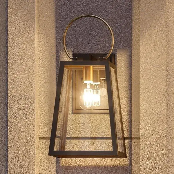 Vicenza Olde Bronze Modern Farmhouse Outdoor Wall Light – 18.875"H X 9"W Rustic-Chic Exterior Fixture 1