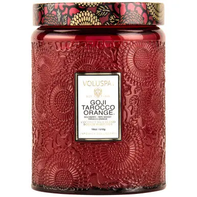 Voluspa Goji Tarocco Orange Scented Candle – Large Jar 1