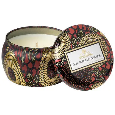 Voluspa Goji Tarocco Orange Scented Candle – Mini Tin 1
