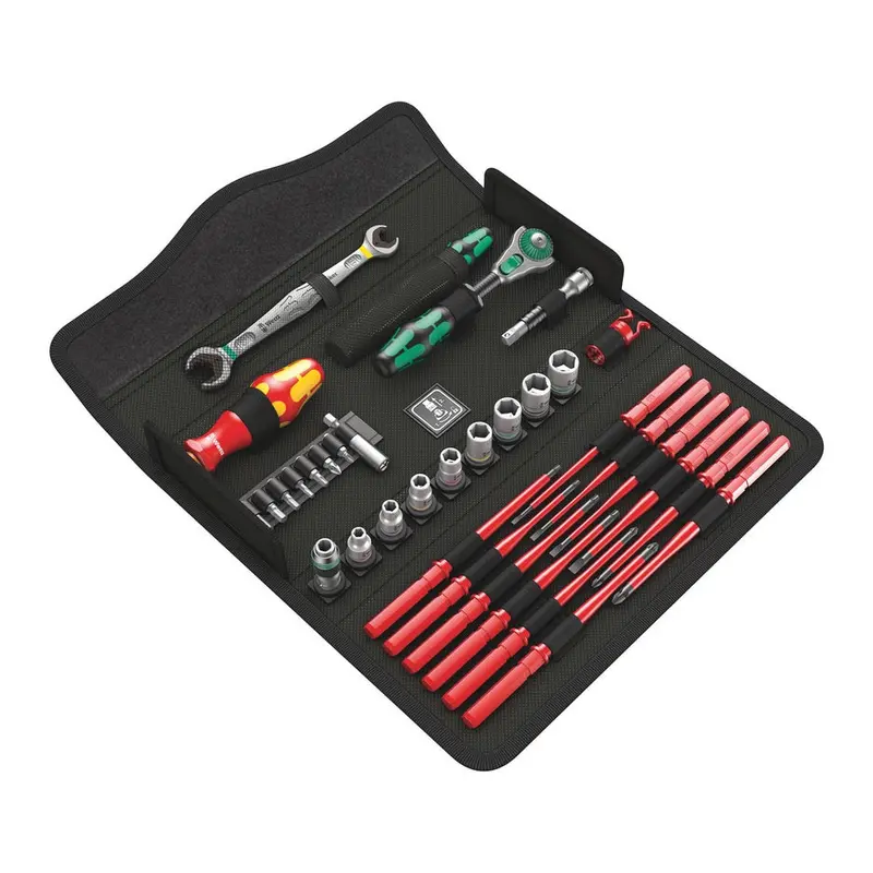 Wera 35-Piece Metric Kraftform Kompakt Maintenance Screwdriver Kit 1