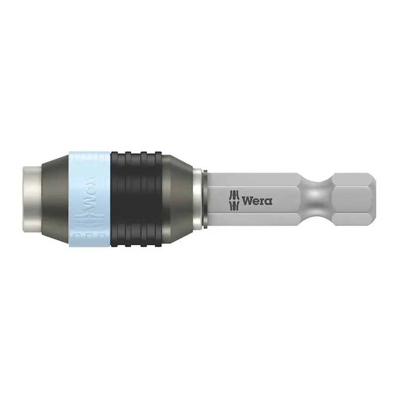 Wera 50Mm Rapidaptor 1/4" Hex Bit Holder – Stainless Steel (Model 5071100001) 1