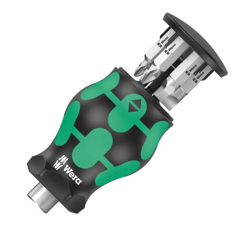 Wera 6-Piece Kraftform Kompakt Stubby Screwdriver Set – Short-Reach Ergonomic Tools 1