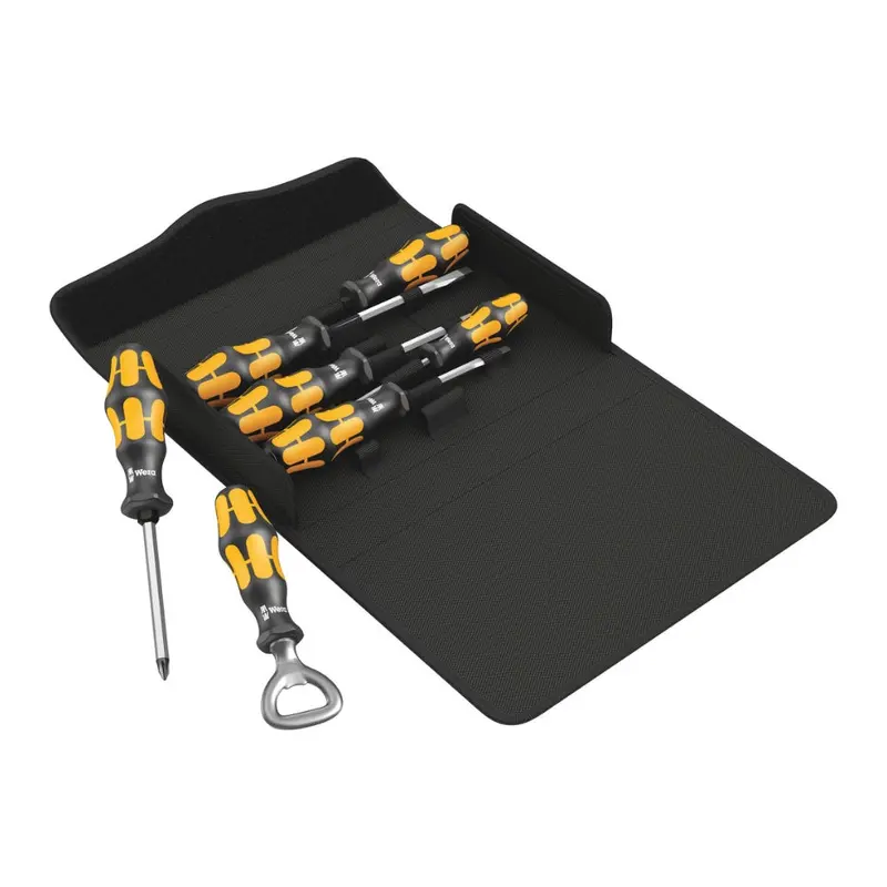 Wera Kraftform 900/7 Screwdriver Set – 7-Piece, Textile Carry Case 1