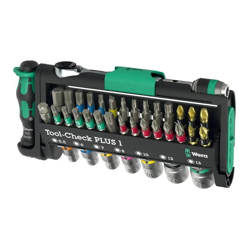 Wera Tool-Check Plus 1 – 39-Piece Kit With Pozidriv Bits And Modular Tray 1