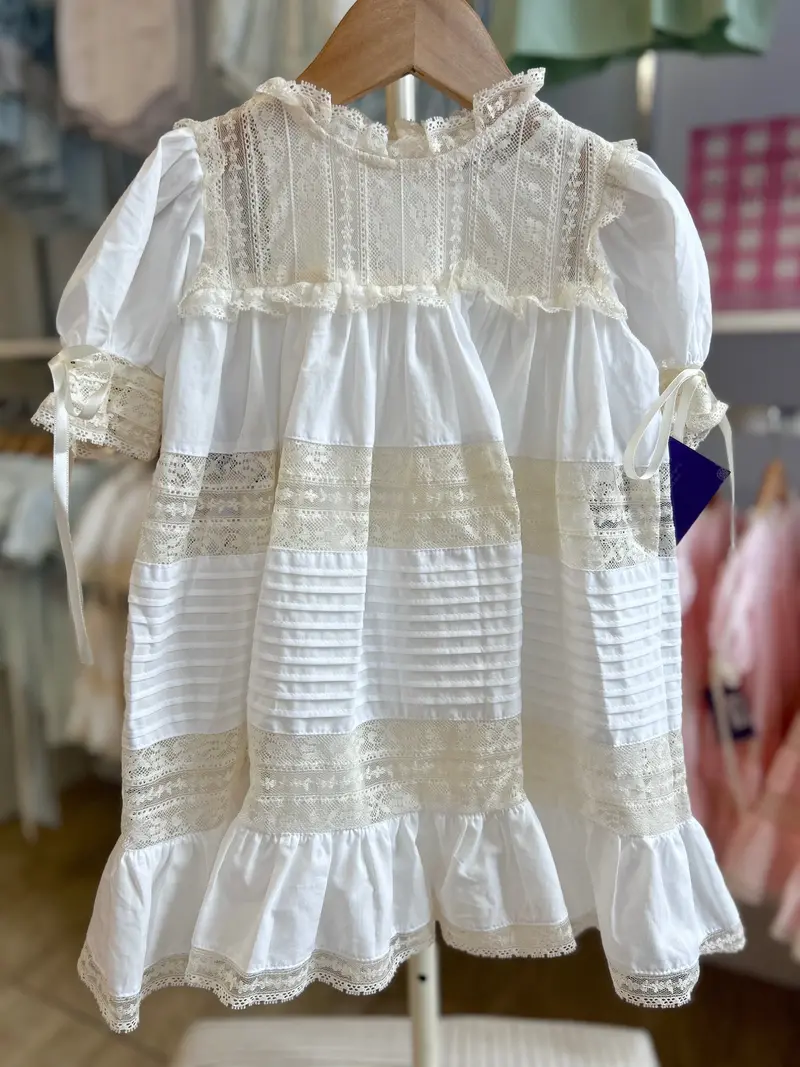 White Rowan Sleeveless Dress 1
