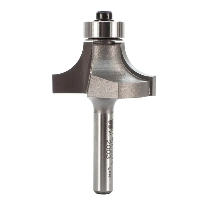 Whiteside 1/4" Shank Roundover Router Bit With Ball Bearing 1