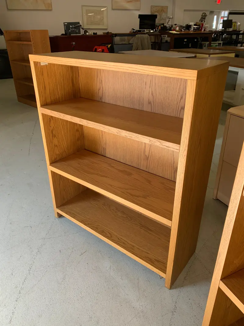 Wooden Bookcase – 13" Deep × 37" Wide × 43" High 1