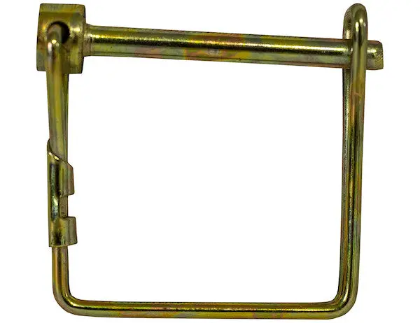 Yellow Zinc-Plated Snapper Pin: 1/4" Dia × 1-3/4" Usable Length - Model 66050 1