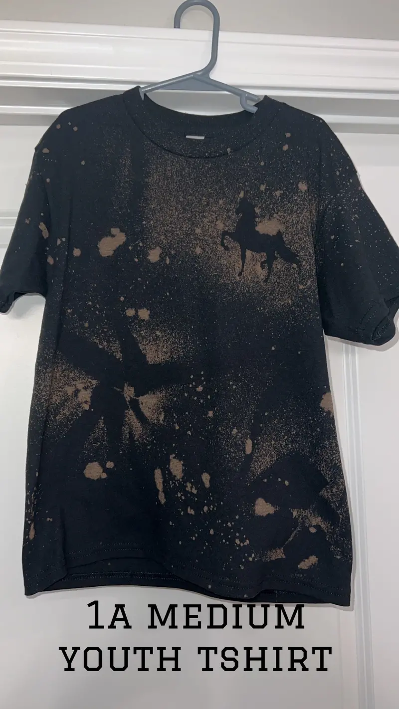 Youth Reverse-Dye Saddlebred Graphic Tee 1