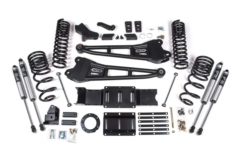 Bds Suspension 4-Inch Radius Arm Lift Kit For 2019–2022 Ram 2500 (Model Bds1699Fs) 1