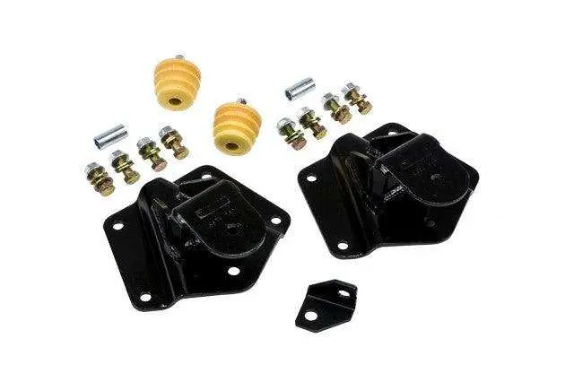 Belltech 6637 Front Leaf Spring Drop Hanger Kit – 2-Inch Lowering 1