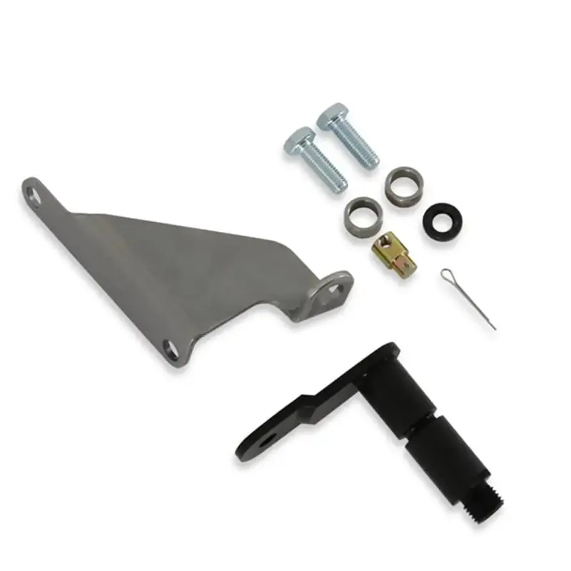 B&M 40509 Automatic Transmission Shift Bracket And Lever Kit – Universal Installation Package 1
