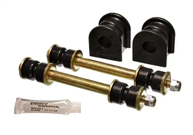 Energy Suspension 17Mm Rear Sway Bar Kit – Black Polyurethane Components 1