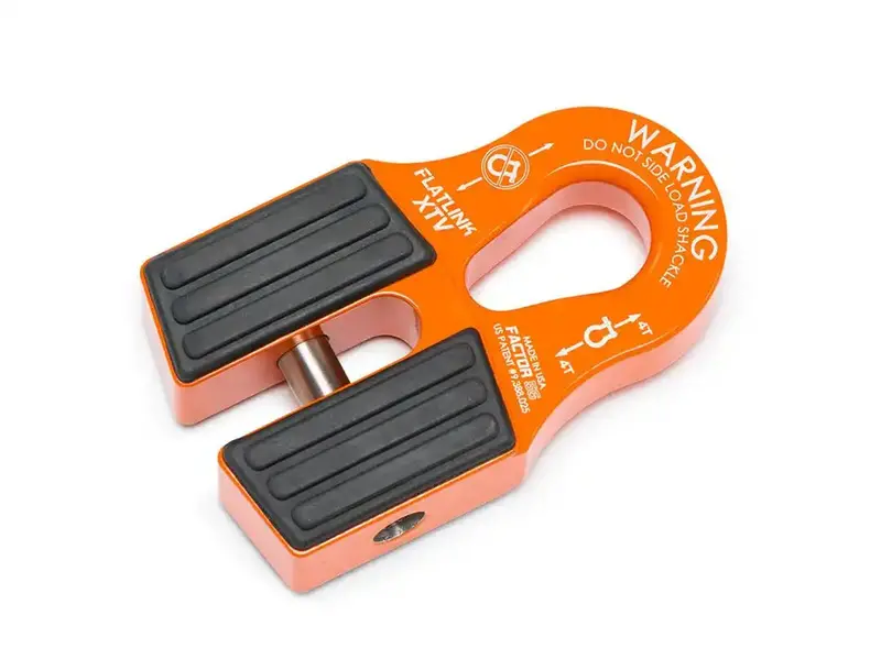 Factor 55 Flatlink Xtv Winch Cable Shackle Mount For 1/2" To 3/4" Cables 1