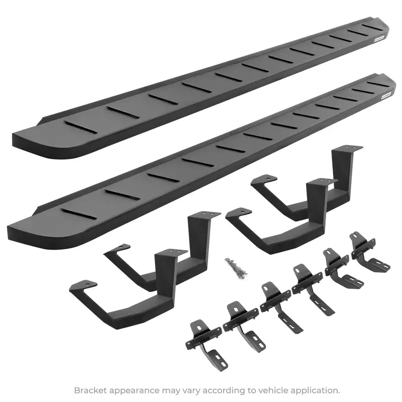 Go Rhino Rb10 Drop Step Running Boards With Mounting Hardware – Dual-Pair Installation Kit (Model 6343068020Pc) 1