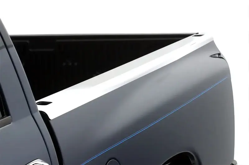 Ici 48027 Form-Fit Stainless Steel Truck Bed Side Rail Protector – No Stake Hole Design 1