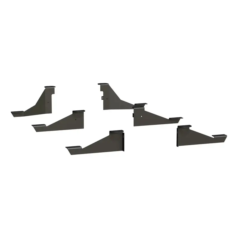 Luverne O-Mega Ii 584078-570232 6 X 78-Inch Black Aluminum Side Steps For Dodge Ram 1500/2500/3500 1